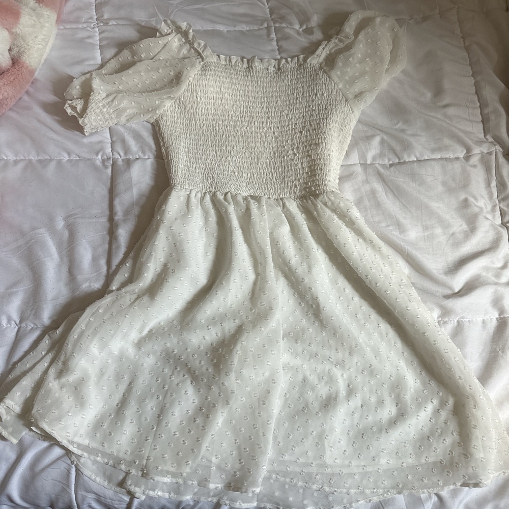 White dress